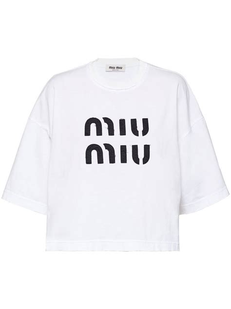 camisa cropped miu miu|michael miu shirt.